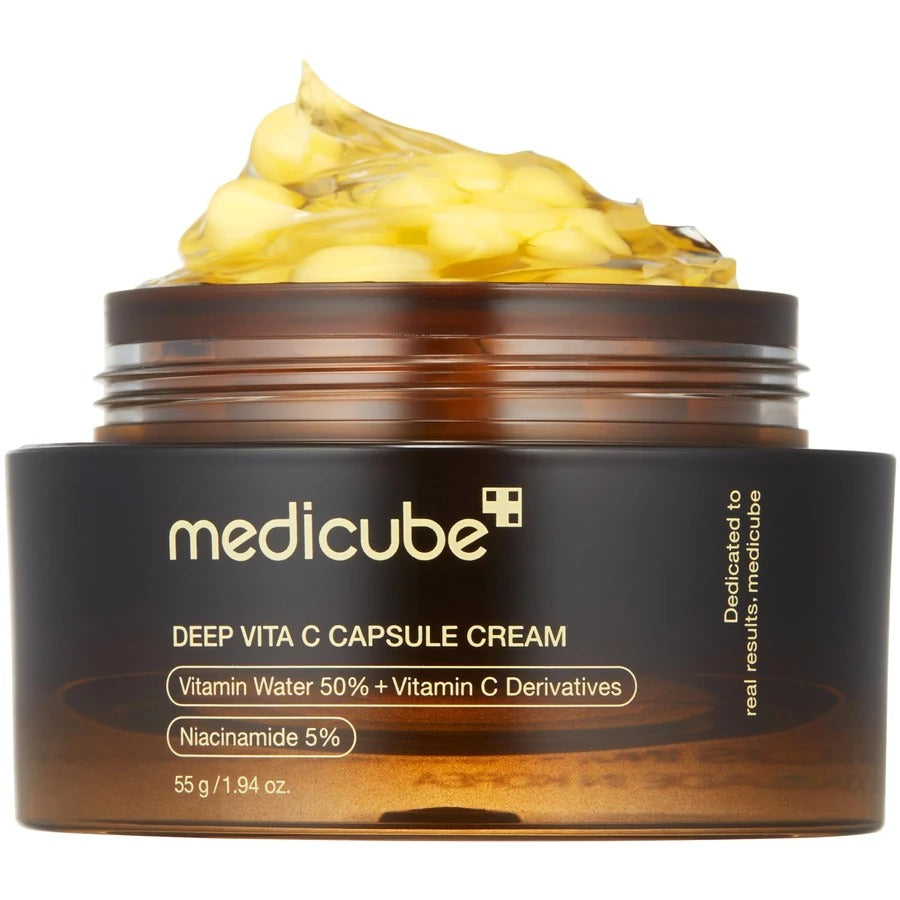 Medicube Deep Vita C Capsule Cream — Crème éclat à la Vitamine C encapsulée 55g